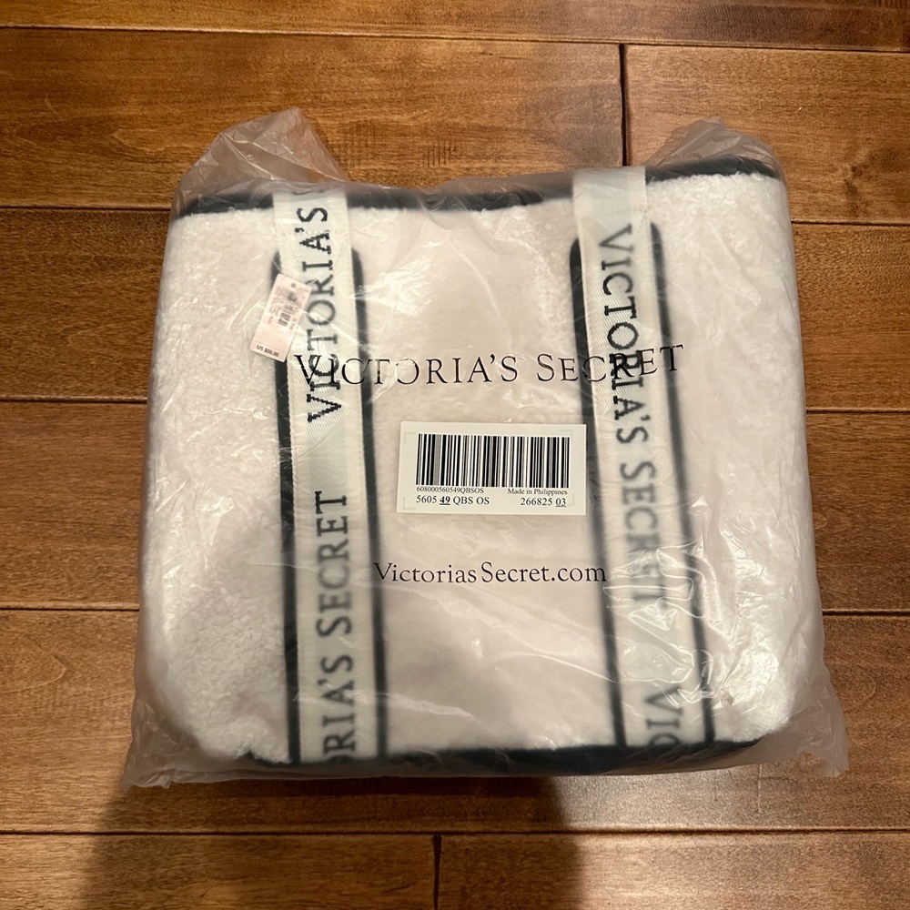 Victoria Secret Plush Tote Bag